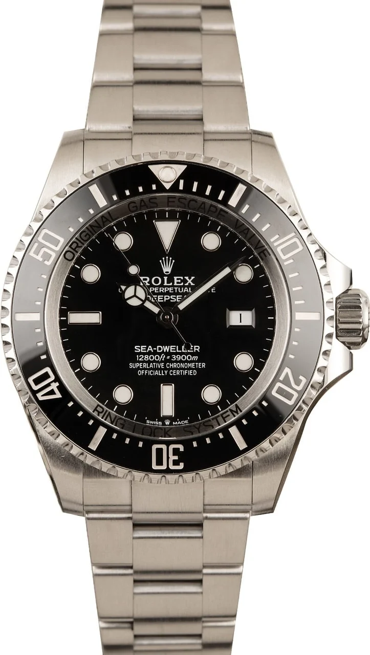 Rolex Sea-Dweller Ref 126660 Steel Oyster 44 mm kol saati