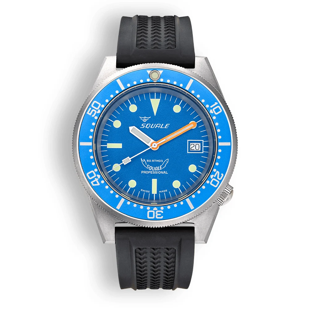 Squale 1521BLUEBL.VO 42 mm kol saati