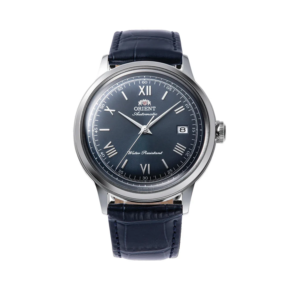 Orient Bambino Version 2 40.5mm - Blue on Leather Strap RA-AC0024L30B 40.5 mm kol saati