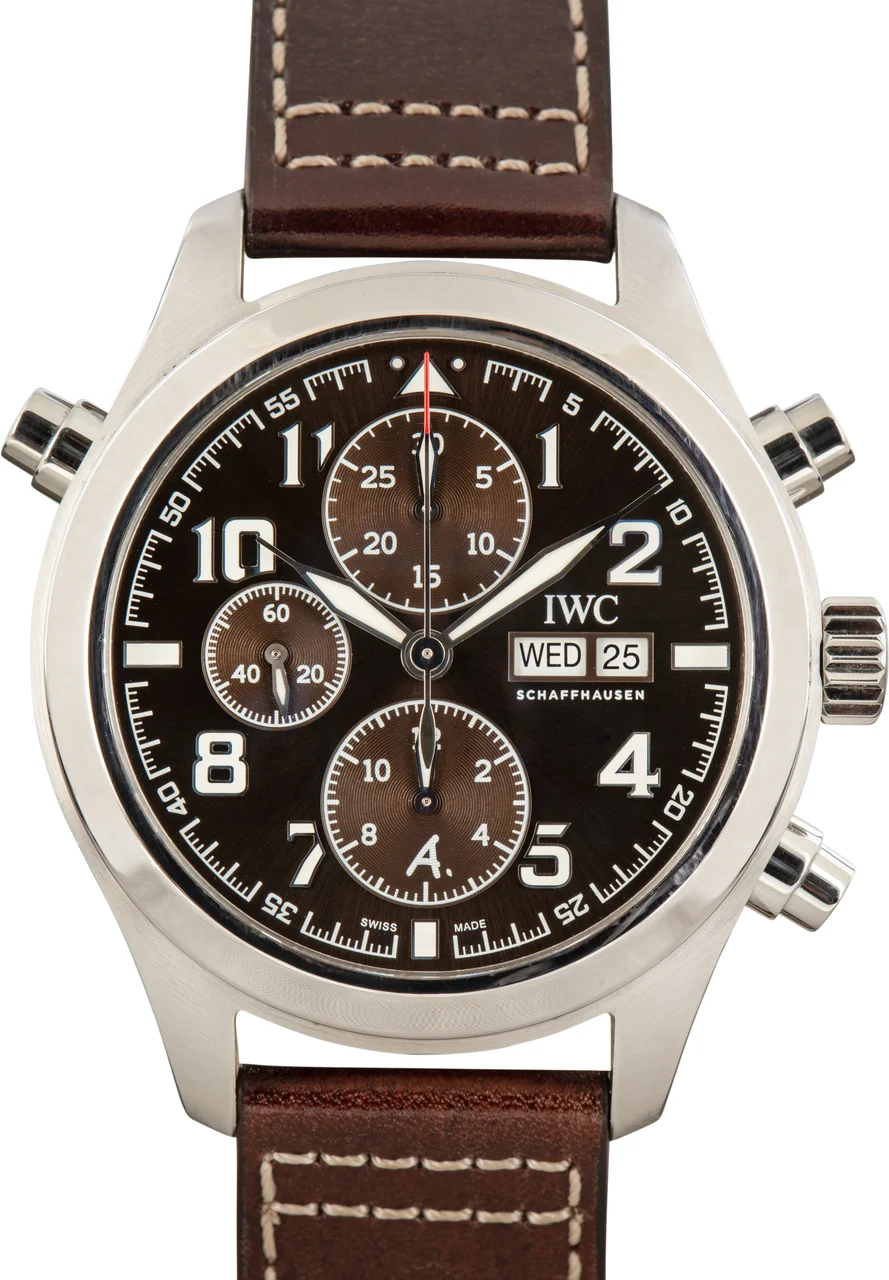 IWC Pilot’s Watch Ref IW371808 Antoine De Saint Exupery Edition kol saati