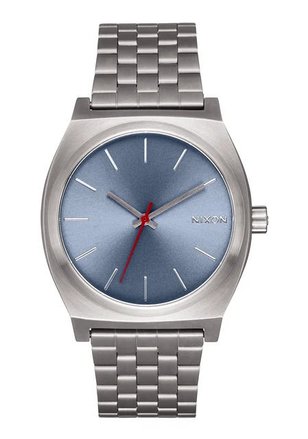 Nixon US Time Teller - Light Gunmetal / Dusty Blue A045-5160-00 kol saati