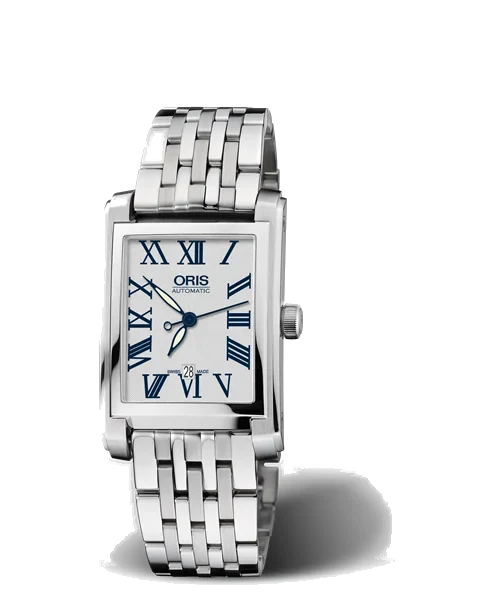 Oris Rectangular Date 01 561 7656 4071-07 8 17 82 24.5 mm kol saati