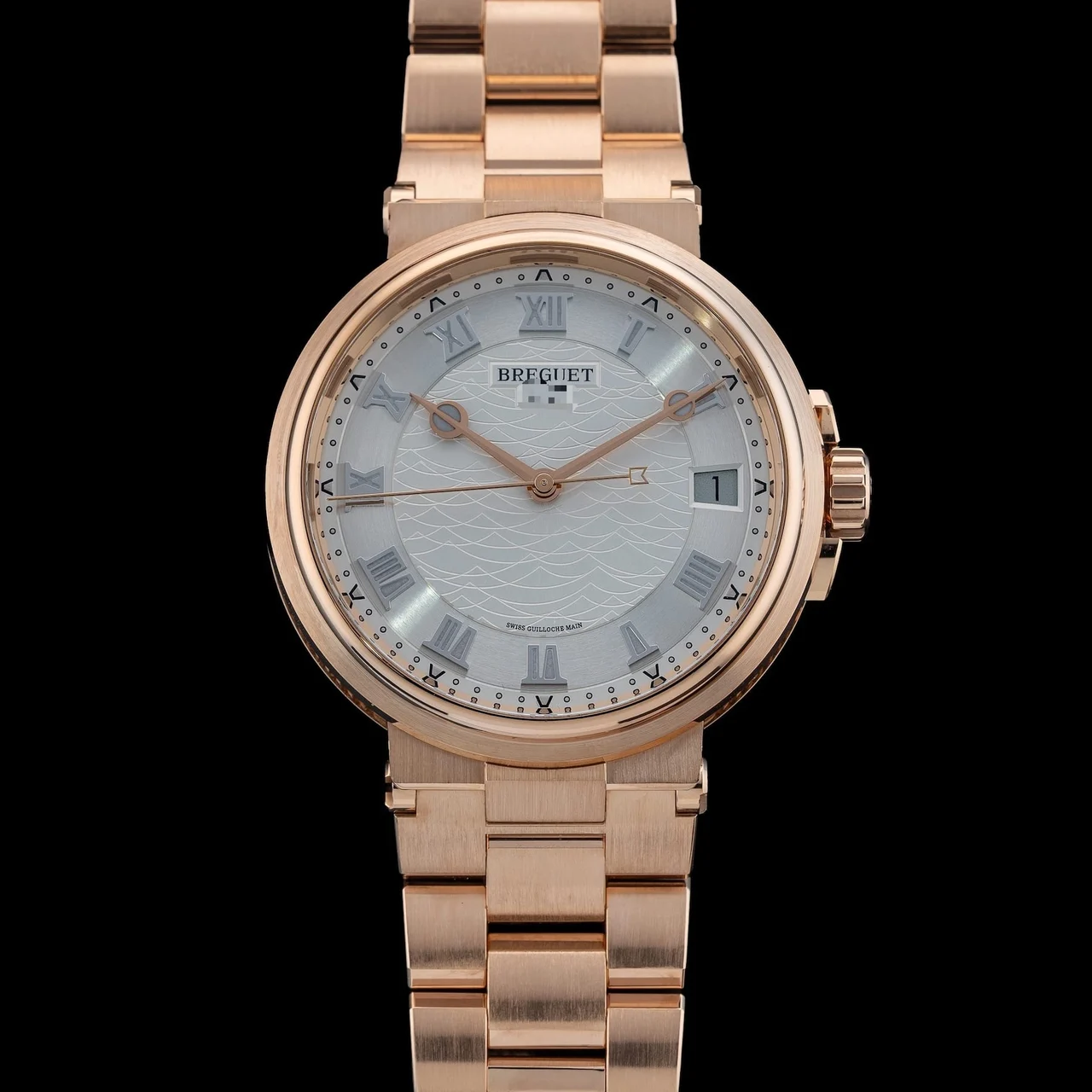 Breguet Marine 5517BR/12/RZ0 210009N40581 40 mm kol saati