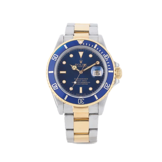 Rolex Authentic Submariner 16803 Two-Tone Oyster kol saati