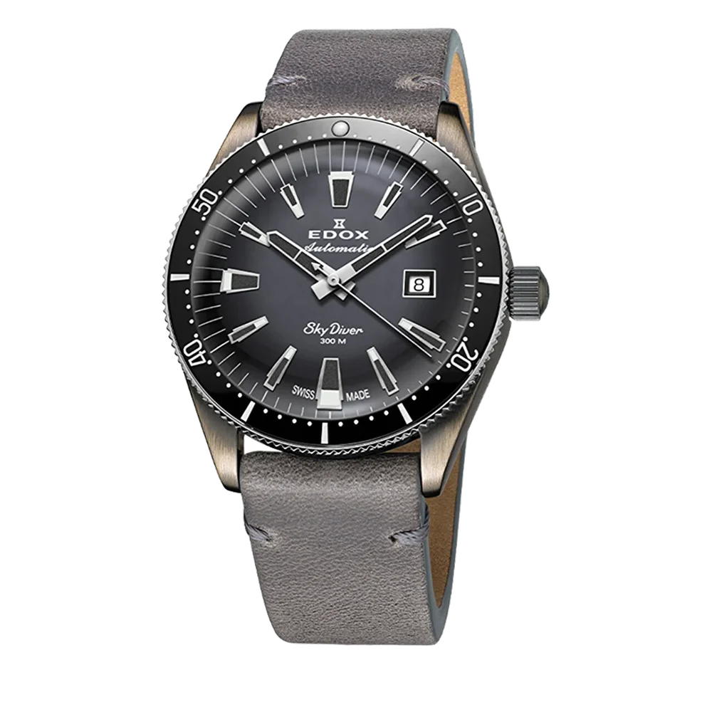 EDOX SkyDiver 80126-3VIN-GDN 42 mm kol saati