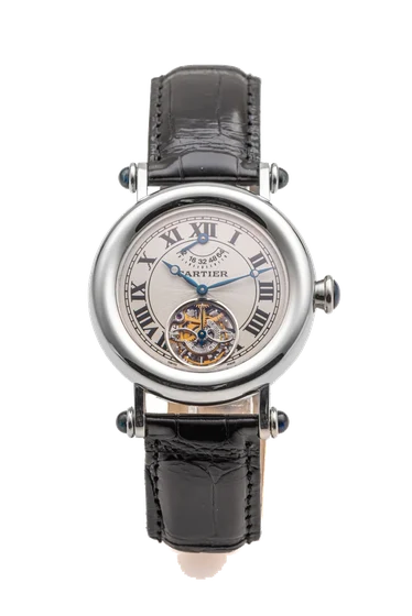 Cartier CARTIER, REF. 2051, DIABOLO, TOURBILLON, PLATINUM kol saati