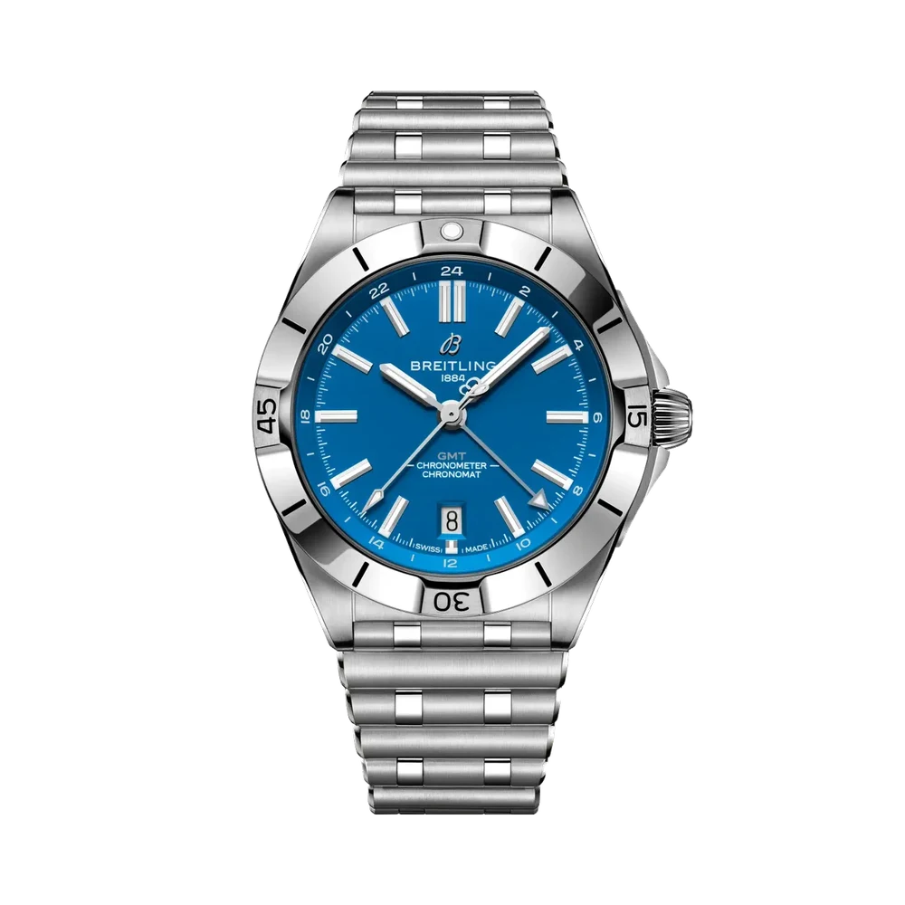 Breitling Chronomat Automatic GMT 40 NFL Detroit Lions Edition A32398B31C1A1 40 mm kol saati