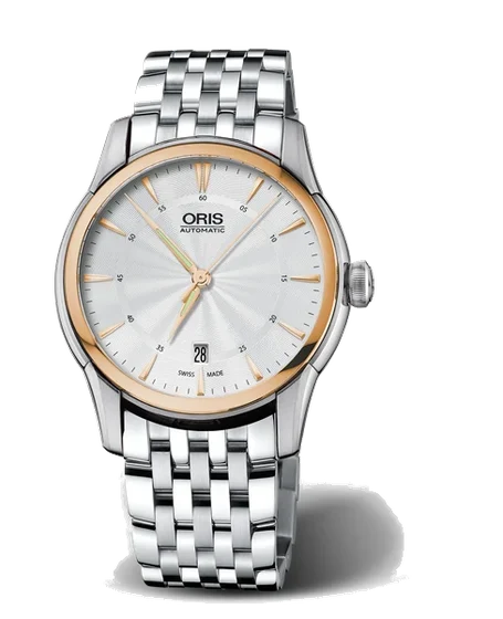 Oris Artelier Date 01 733 7670 6351-07 8 21 77 kol saati
