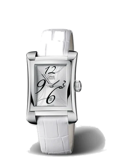 Oris Rectangular Date 2008 01 561 7620 4061-07 5 16 73 kol saati