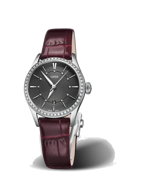 Oris Artelier Date Diamonds 01 561 7722 4953-07 5 14 63FC 28 mm kol saati