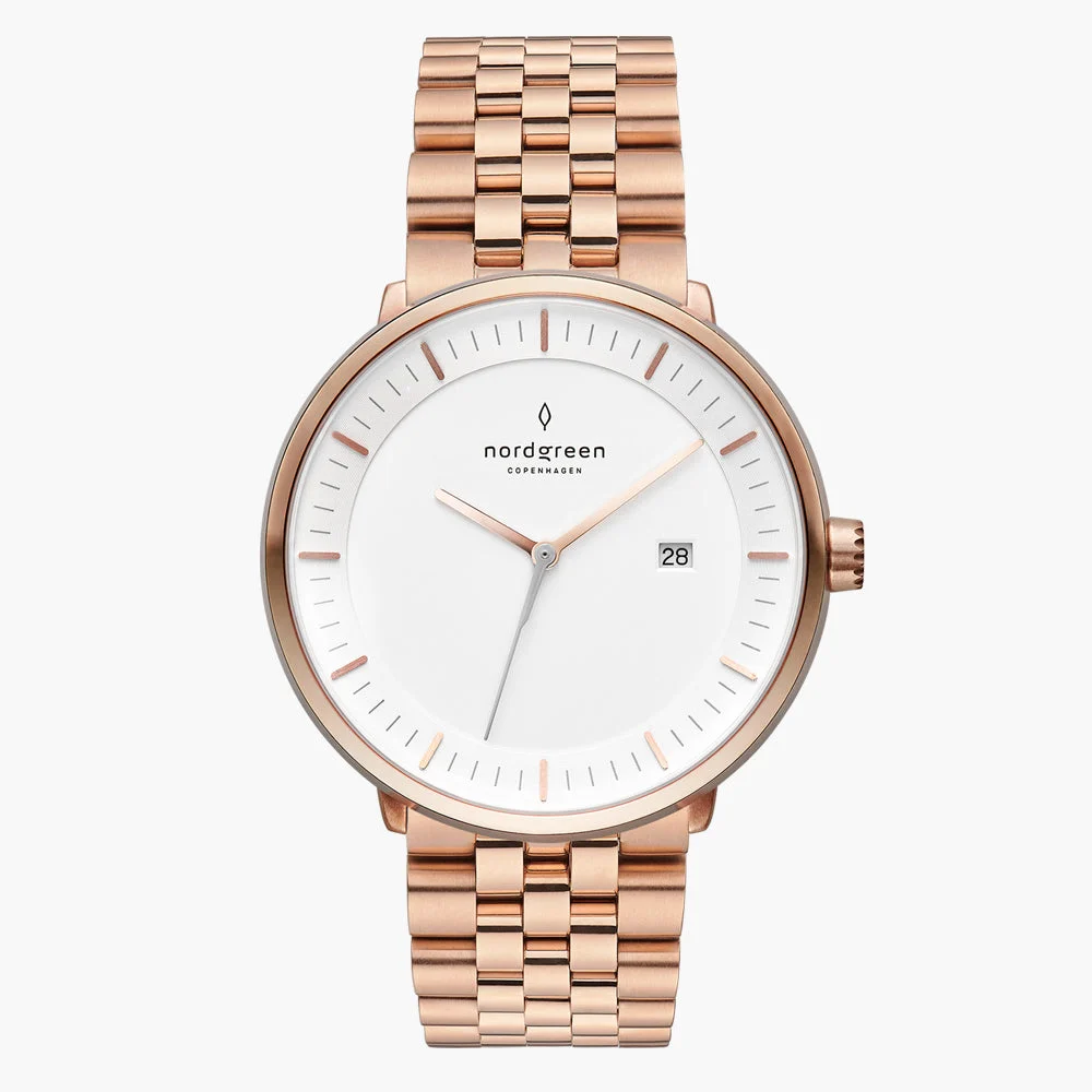 Nordgreen Philosopher 36mm PH36RG5LROXX 36 mm kol saati