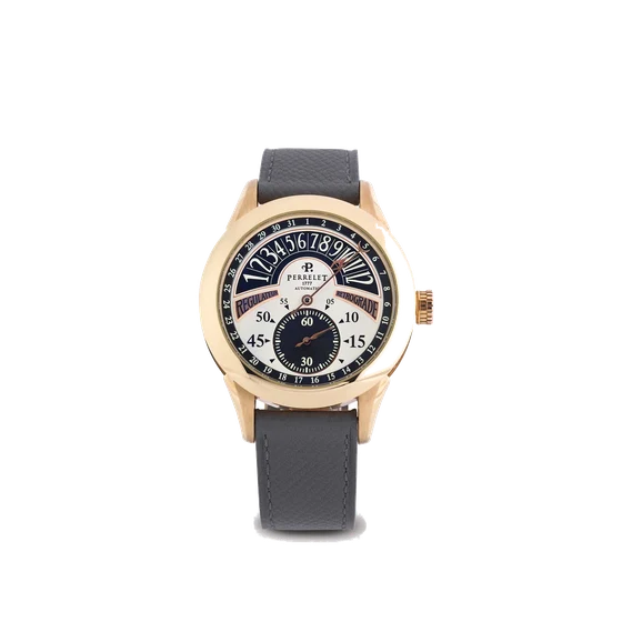 Perrelet PERRELET, REF. A3014 / A0143, RÉGULATEUR RETROGRADE, 18K YELLOW GOLD kol saati
