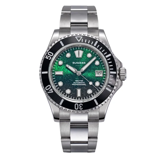 Sugess Green Glacier Crackle Dial Automatic sugess-s476-green-glacier-crackle-dial-automat