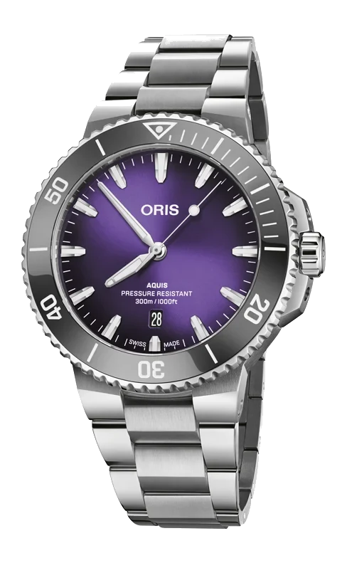 Oris Aquis Date Taste of Summer 01 733 7789 4158-07 8 23 04PEB 43.5 mm kol saati