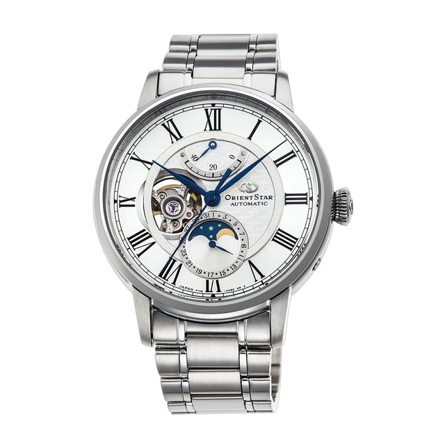 Orient Star Moon Phase ORRE-AM0005S kol saati