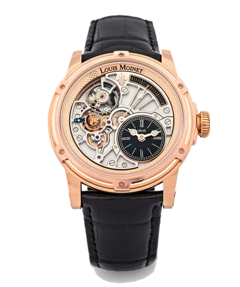Louis Moinet Tempograph Retrograde Seconds LM-39.50.50P kol saati
