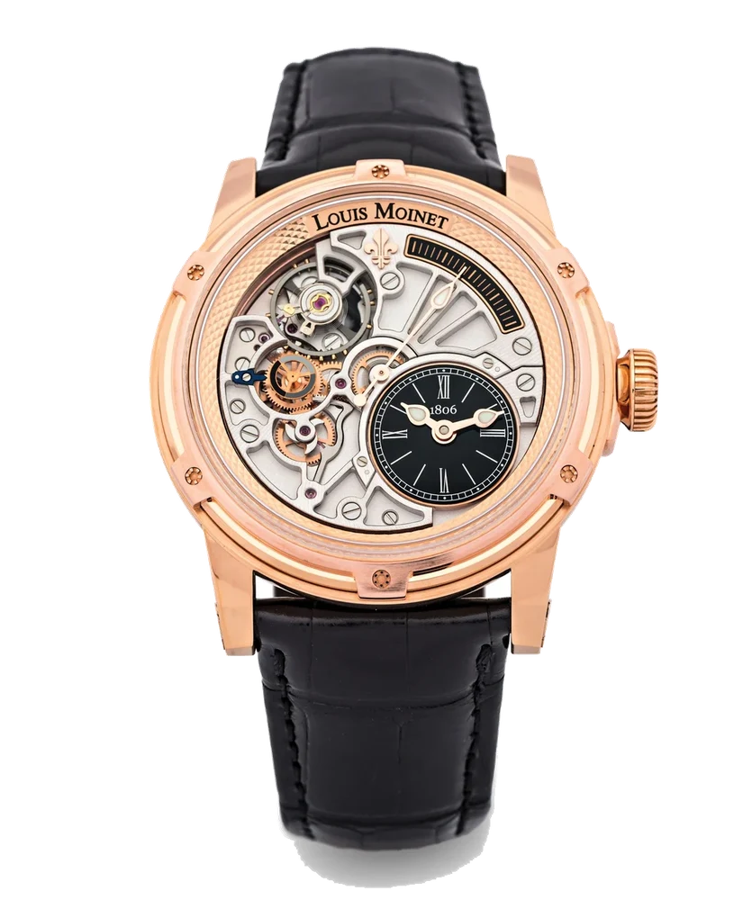 Louis Moinet Tempograph Retrograde Seconds LM-39.50.50P kol saati