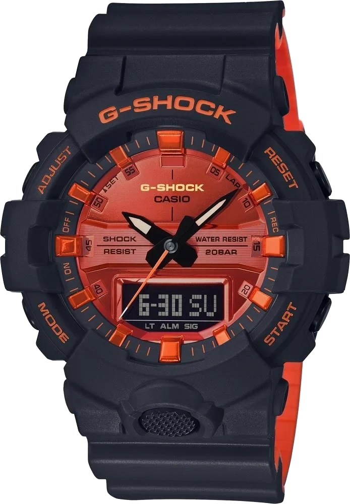 Casio G-shock Carbon GA-800BR-1ADR 48.6 mm kol saati