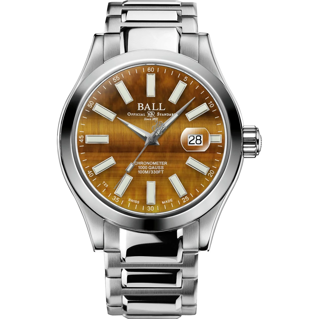 Ball Engineer III Bright Path 43mm NM9028C-S46CJ-YTE 43 mm kol saati