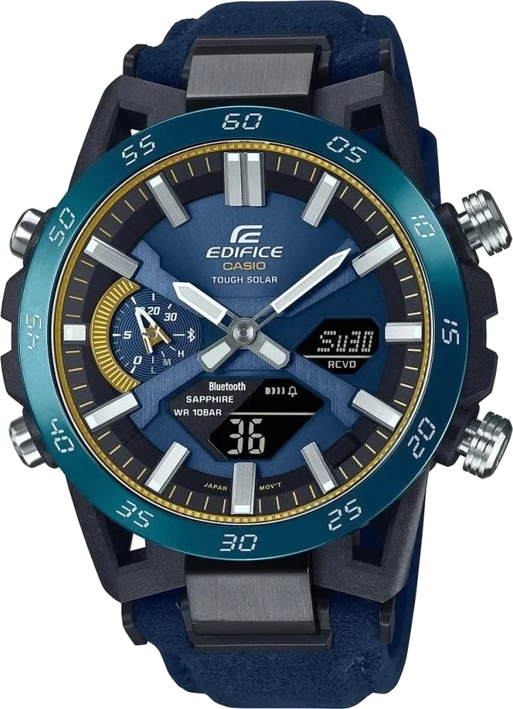 Casio Edifice Güneş Enerji̇li̇ ECB-2000SS-2ADR 47.8 mm kol saati
