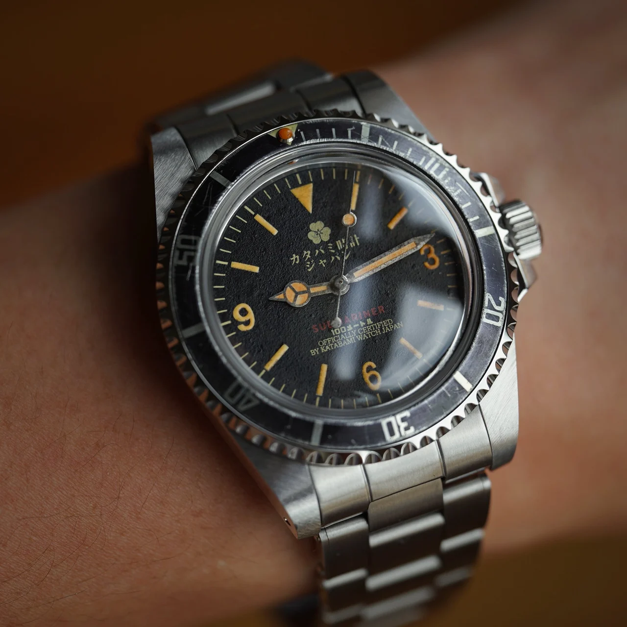KATABAMI WATCH JAPAN 【STOCK】 The diver "AgeYourself" 369 40 mm kol saati
