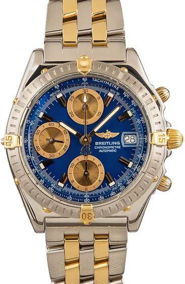 Breitling Chronomat Blue Dial B13352 kol saati