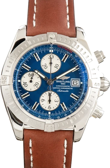 Breitling Chronomat Evolution Blue Dial A1335611/C645 kol saati