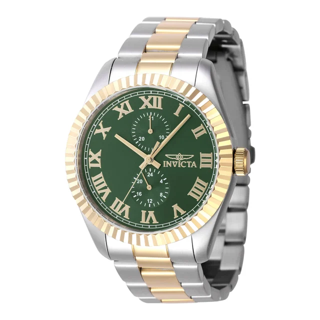 Invicta Specialty Belmont Watch - 43mm. Gold, Steel (47427) kol saati