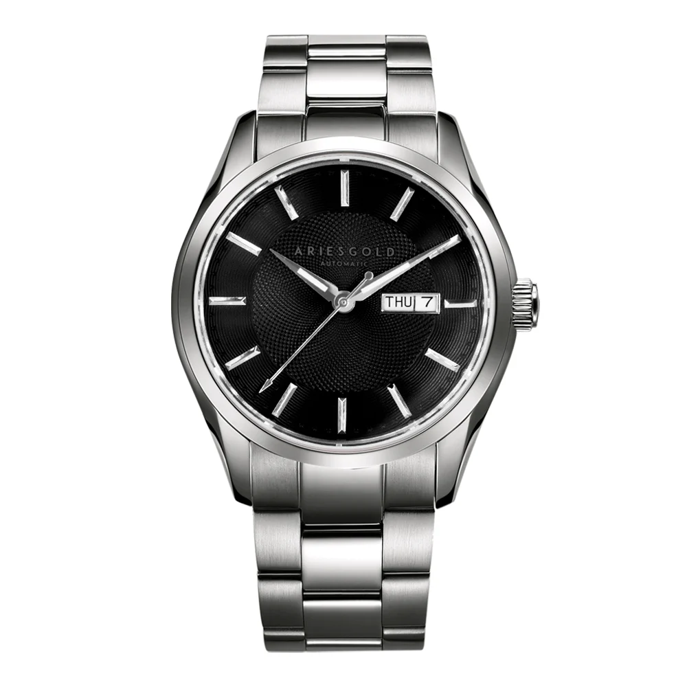 Aries Gold Diplomat G 9034 S-bk Watch DIPLOMAT G 9034 S-BK MEN'S WATCH 42 mm kol saati