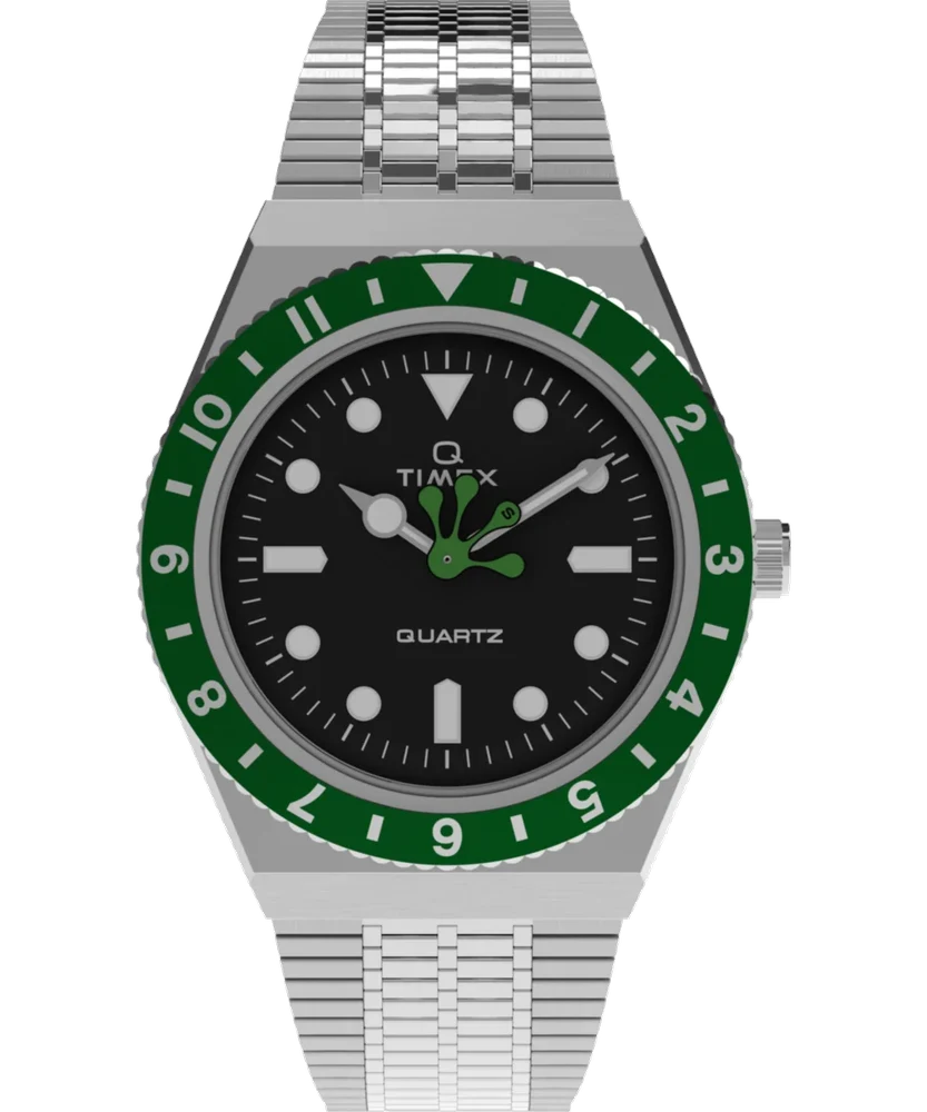 Timex seconde/seconde/ 38mm Stainless Steel Bracelet Watch TW2Y48100 38 mm kol saati
