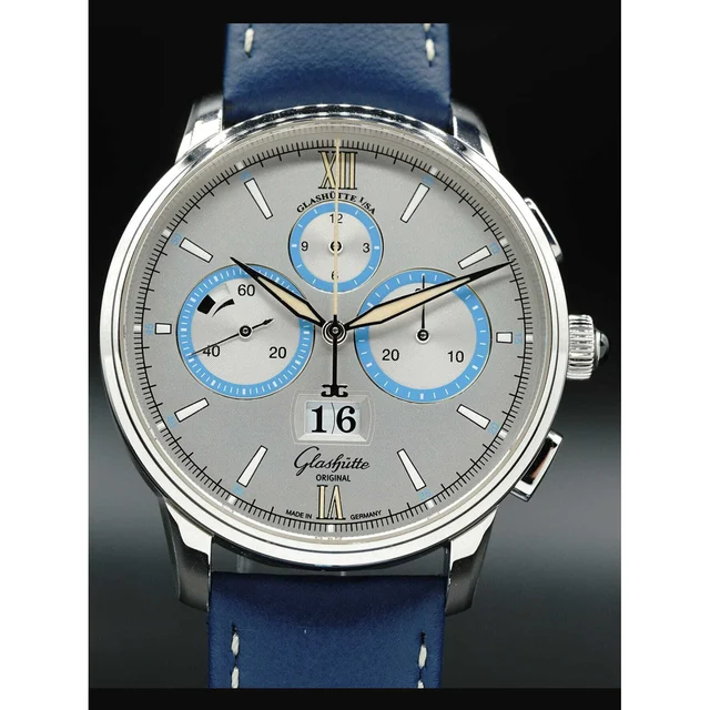 Glashutte Original Glashütte Original Senator Chronograph Capital Edition Platinum 1-37-01