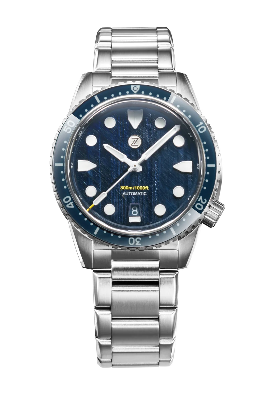 Zelos Mako 300m Diver 'Falcon's Eye' 40 mm kol saati