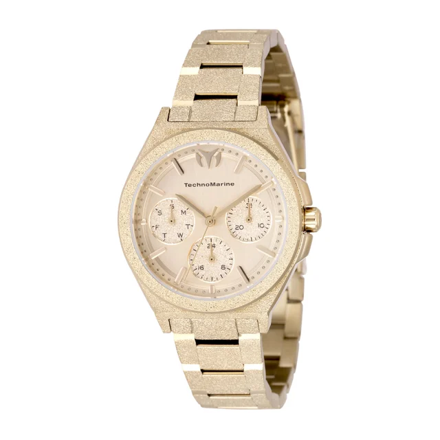 Technomarine Ocean Empress Watch - 34mm. Gold (TM-318149) kol saati