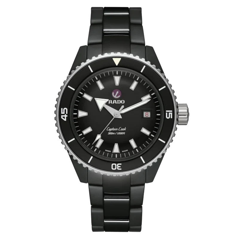 Rado Captain Cook High-Tech Ceramic Diver R32129152 43 mm kol saati