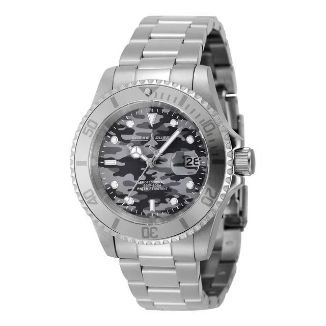Chase Durer Open Box Watch - 40mm. Steel (AIC-CDW-0132) kol saati