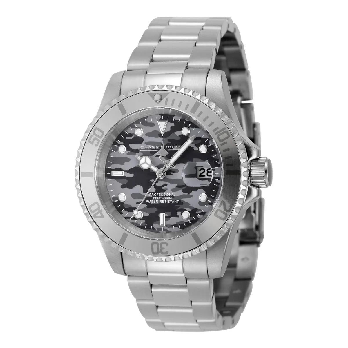 Chase Durer Open Box Watch - 40mm. Steel (AIC-CDW-0132) 40 mm kol saati