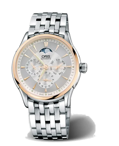 Oris Artelier Complication 2007 01 582 7592 6351-07 8 21 73 40 mm kol saati