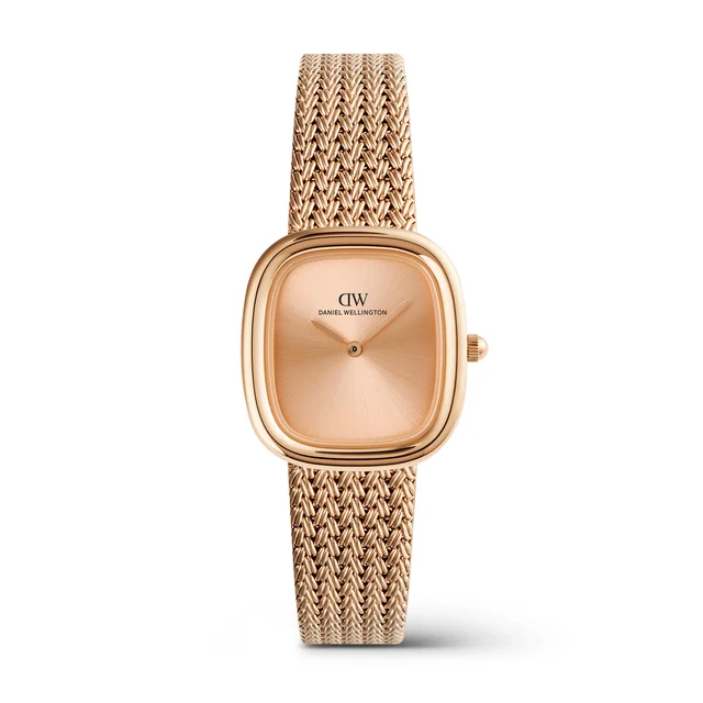 DANIEL WELLINGTON Margot Braided Mesh Unitone Rose Gold DW00100965 kol saati