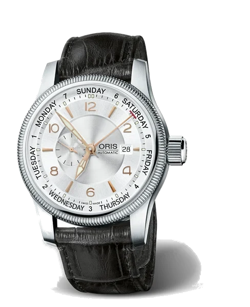 Oris Big Crown Small Second, Pointer Day 01 645 7629 4061-07 5 22 76FC 44 mm kol saati