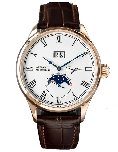 Sugess MoonPhase SU2528GW kol saati