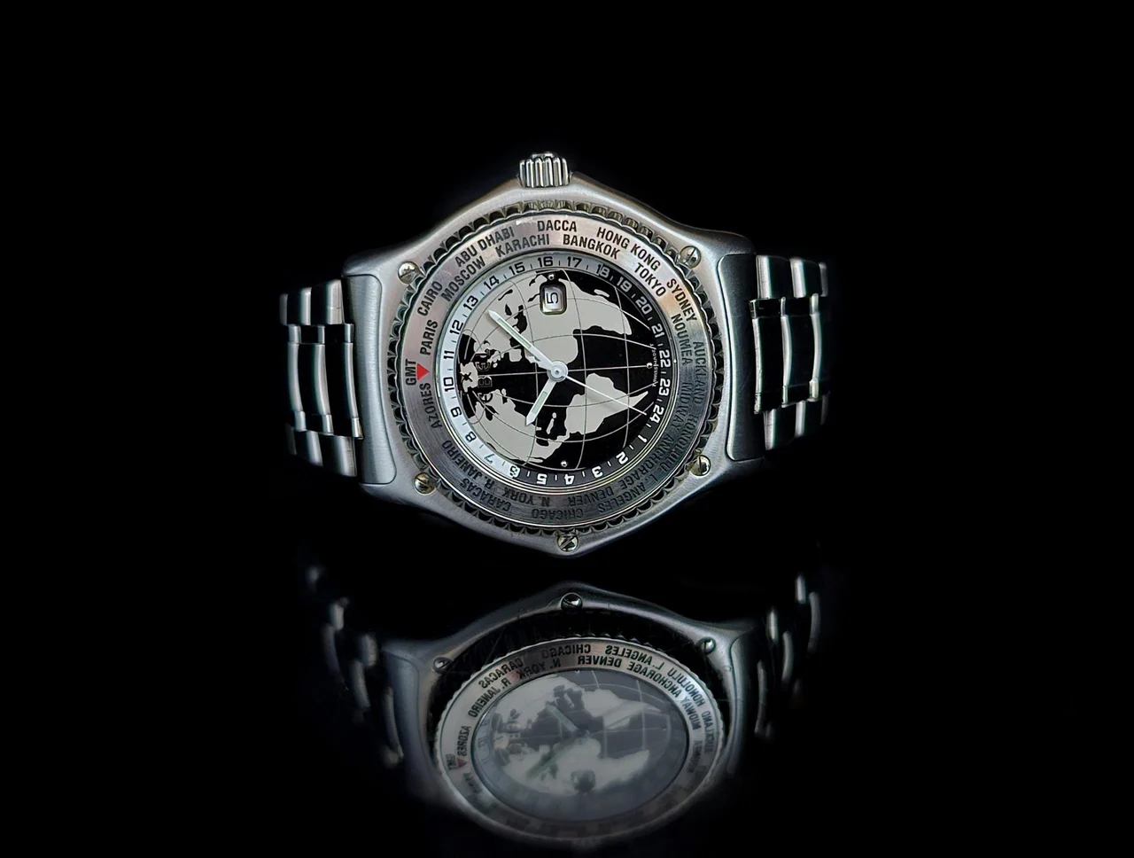 Ebel Voyager Atlas Worldtimer 38 mm kol saati