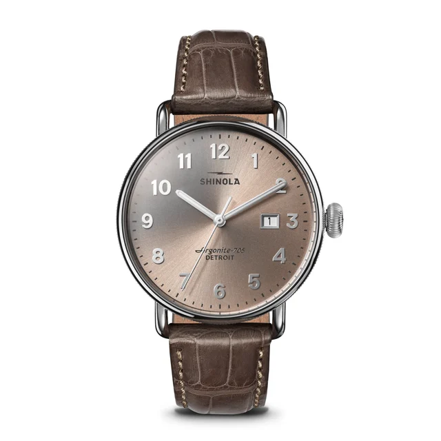Shinola Canfield S0120315246-1-Nude-38-USA kol saati