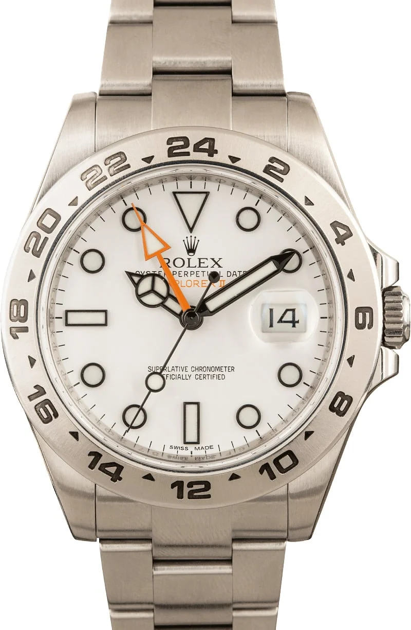Rolex 'Polar' Explorer II Ref 216570 216570WSO 42 mm kol saati