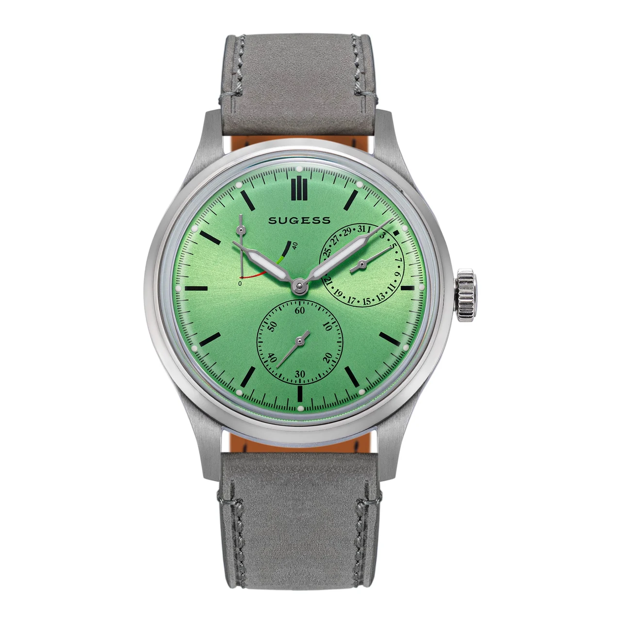 Sugess Green Dial Stainless-Steel Automatic sugess-s458-green-dial-stainless-steel-automatic 48 mm kol saati