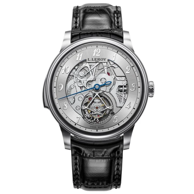 L. Leroy Osmior Bal Du Temps Titanium LL307/1 kol saati