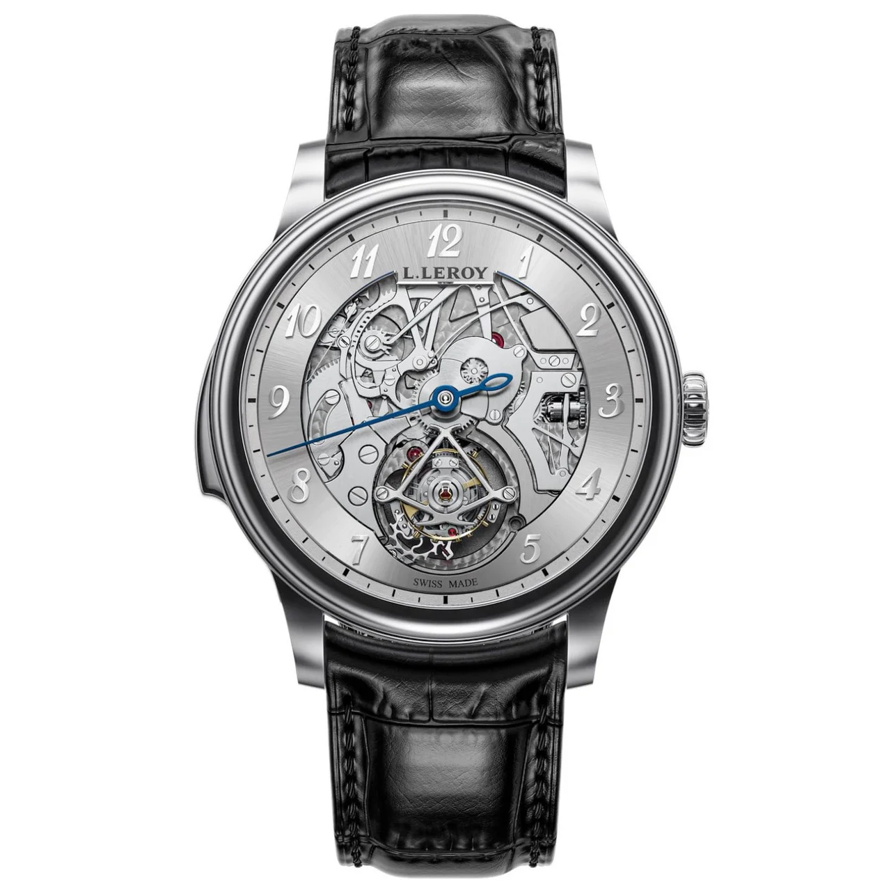 L. Leroy Osmior Bal Du Temps Titanium LL307/1 43 mm kol saati