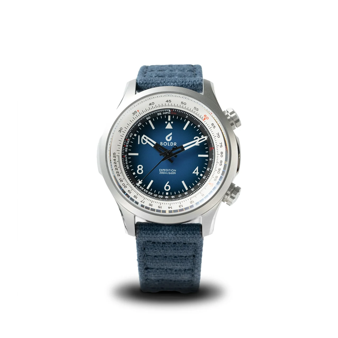 BOLDR Supply Co. Enigmath Coconino EX-ENM-BL-SS-41-20 47.5 mm kol saati
