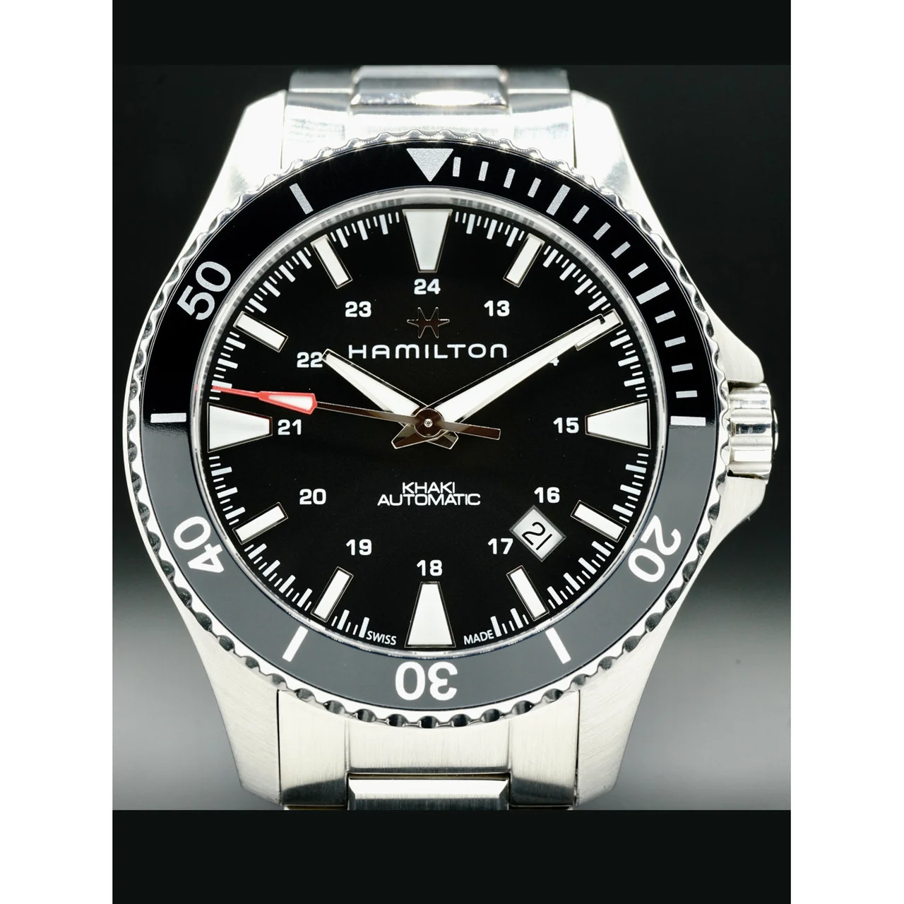 Hamilton Khaki Navy Scuba H82335131 210000032652 40 mm kol saati