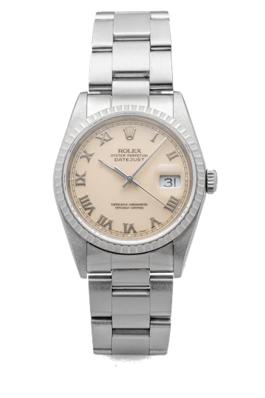 Rolex Datejust 16220 Silver Dial kol saati