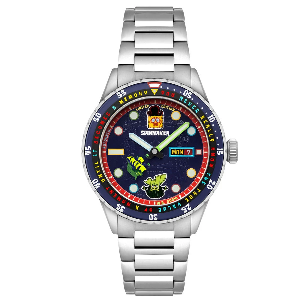 Spinnaker Spongebob "Search for Squarepants" LE Flying Dutchman #SP-5171-22 kol saati